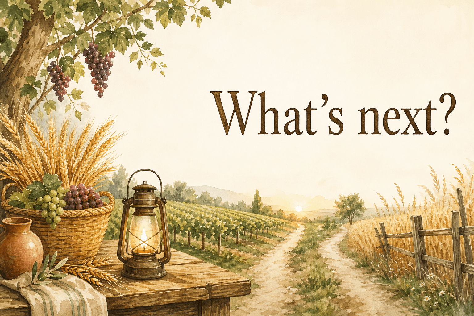 What's next?