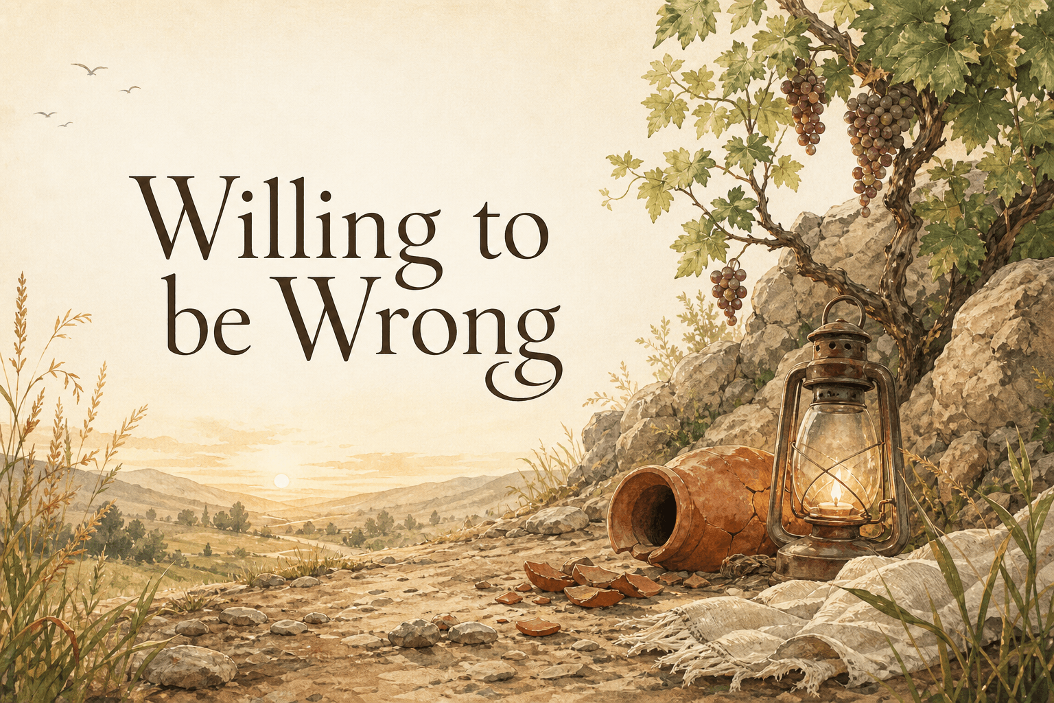 Willing to be Wrong
